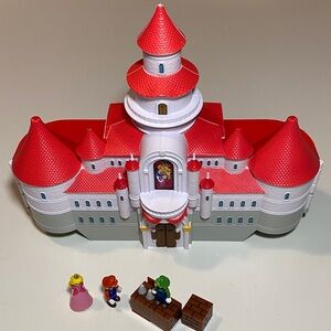 Super Mario Bros. Movie Mushroom Kingdom Castle Playset by Jakks Pacific.